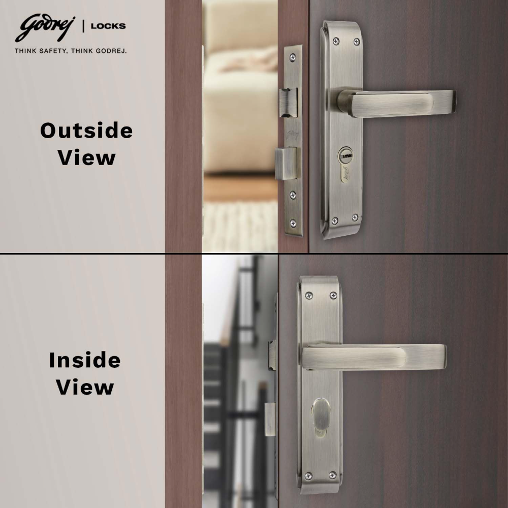 Godrej Mortise Door Lock Handle Set | 200mm 1CK Gloria | 7 Pin